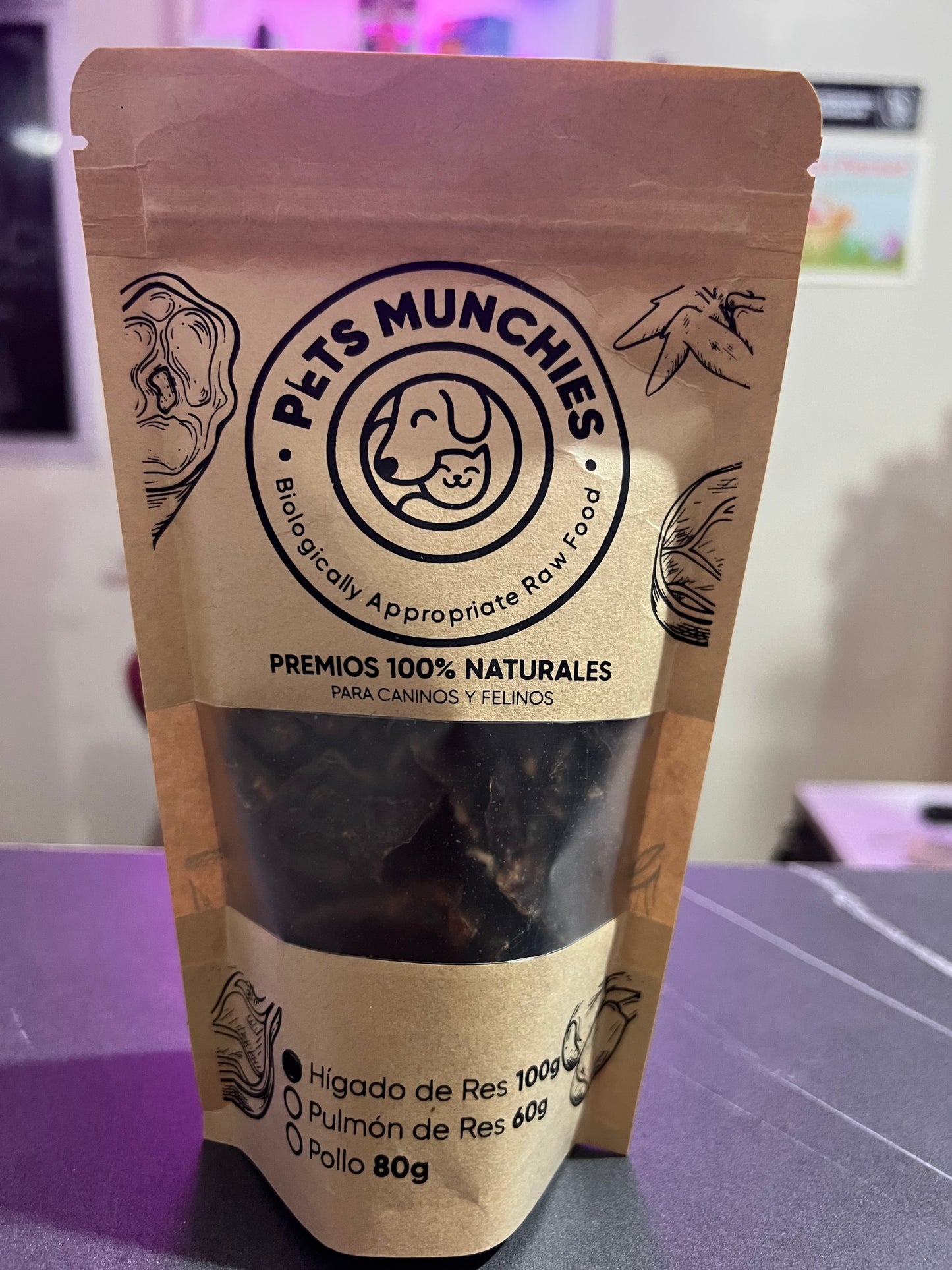 Treats naturales para gato y perro