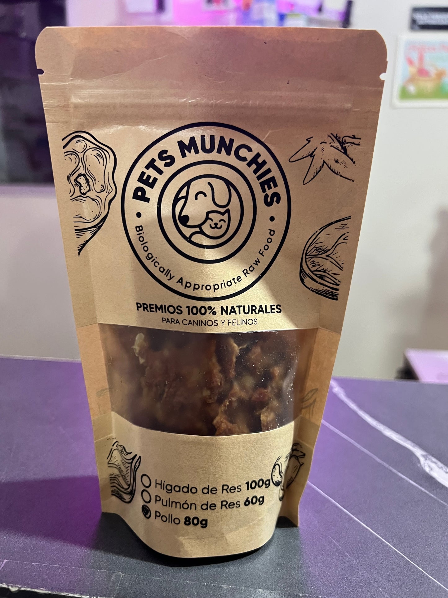 Treats naturales para gato y perro