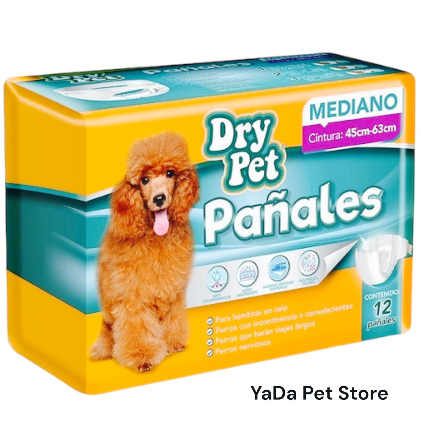Pañal Desechable para Perro