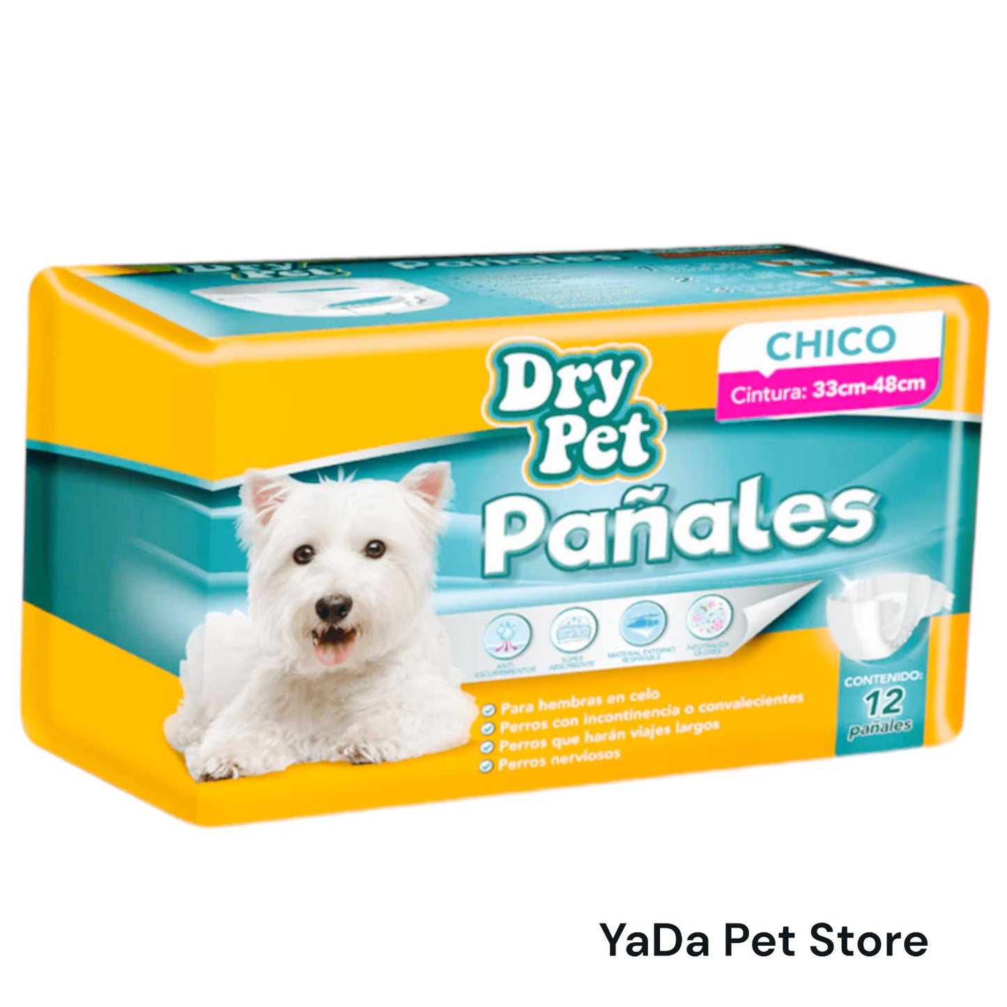 Pañal Desechable para Perro