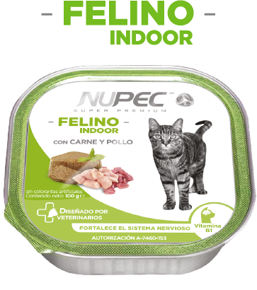 Alimento húmedo NUPEC para gato
