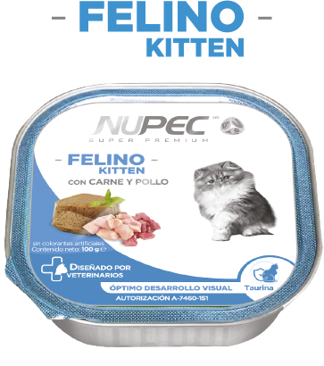 Alimento húmedo NUPEC para gato